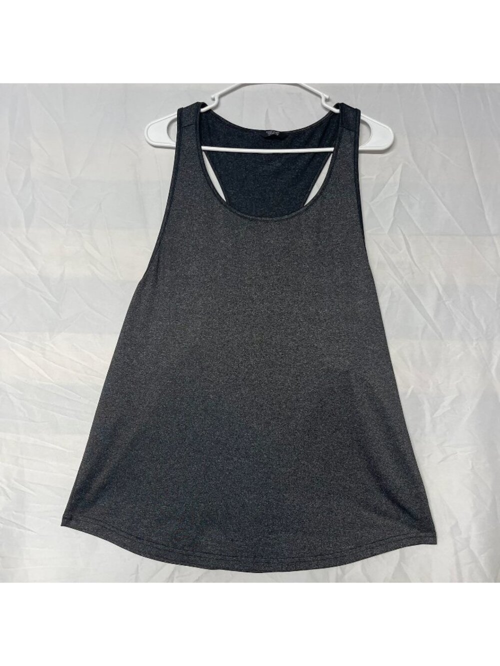 Coofandy Gray Racerback Athletic Tank Top XL Stretch Activewear